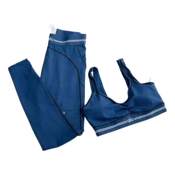 The ALO Two-Piece Set - Blue