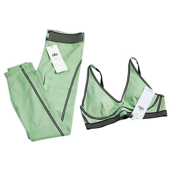 The ALO Two-Piece Set - Green