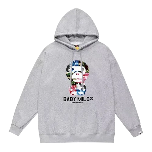 Baby Milo Hoodie BAPE - Grey